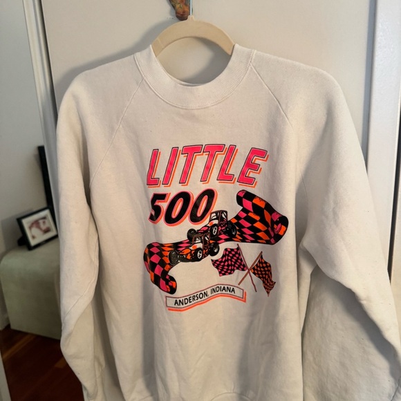 VINTAGE little 500 race sweatshirt - Picture 3 of 4